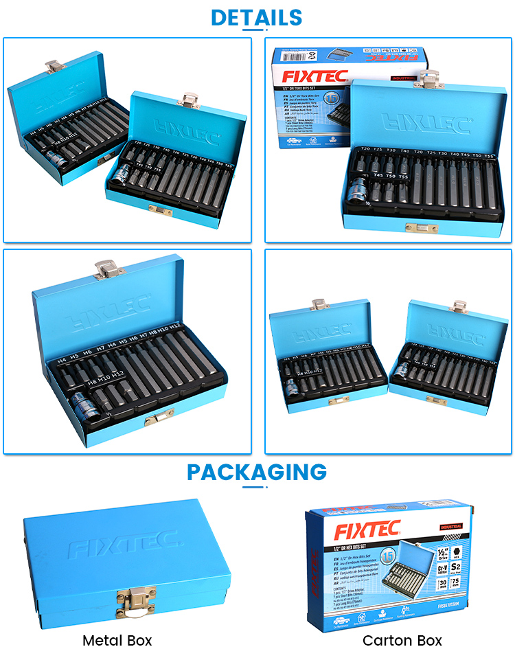 مجموعة توركس المقبس