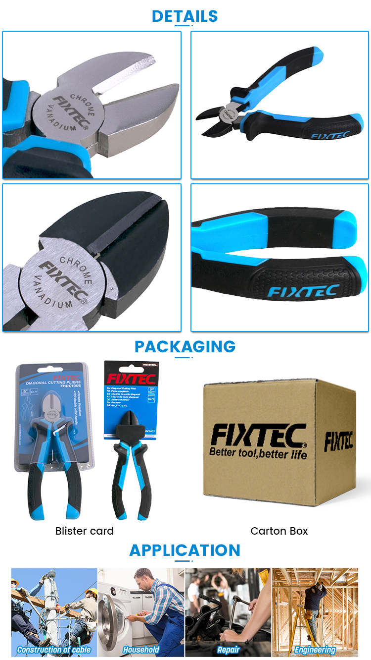 كماشة قطع الأسلاك قطري