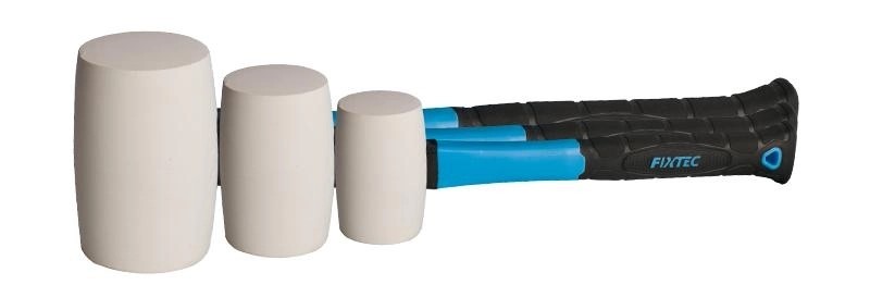 مطرقة مطاطية بيضاء