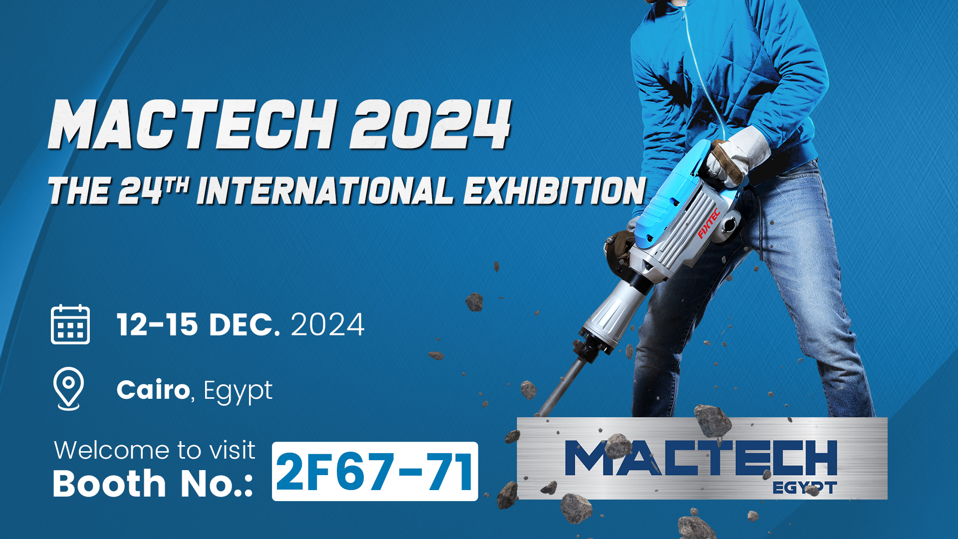 انضم إلى FIXTEC في 2024 MACTECH في مصر