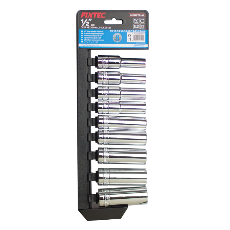 1/2 مجموعة مقابس عميقة