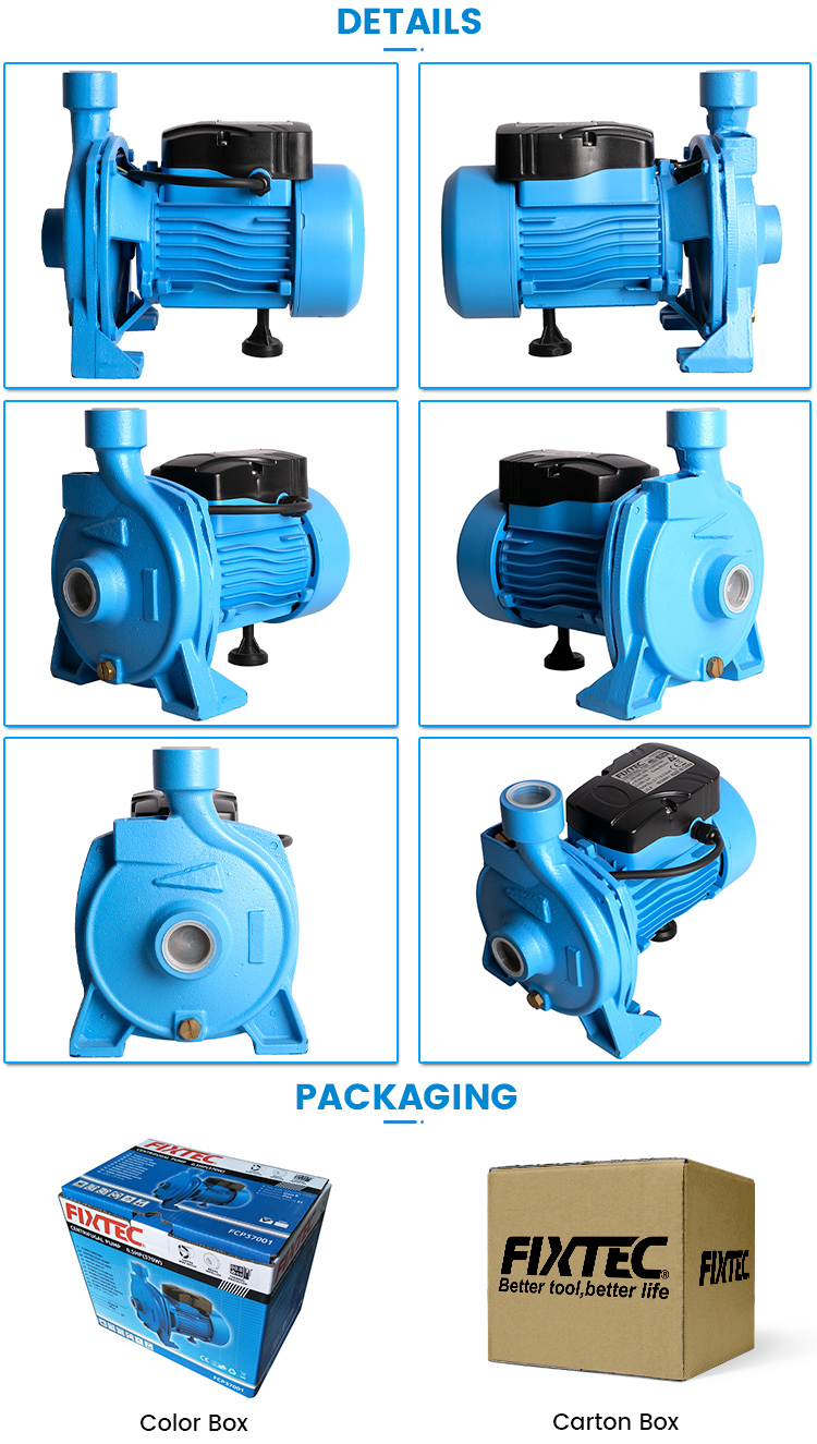 مضخة طرد مركزي بقدرة 370 وات 1/2 حصان