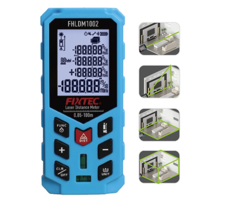 جهاز قياس المسافة بالليزر 100 متر